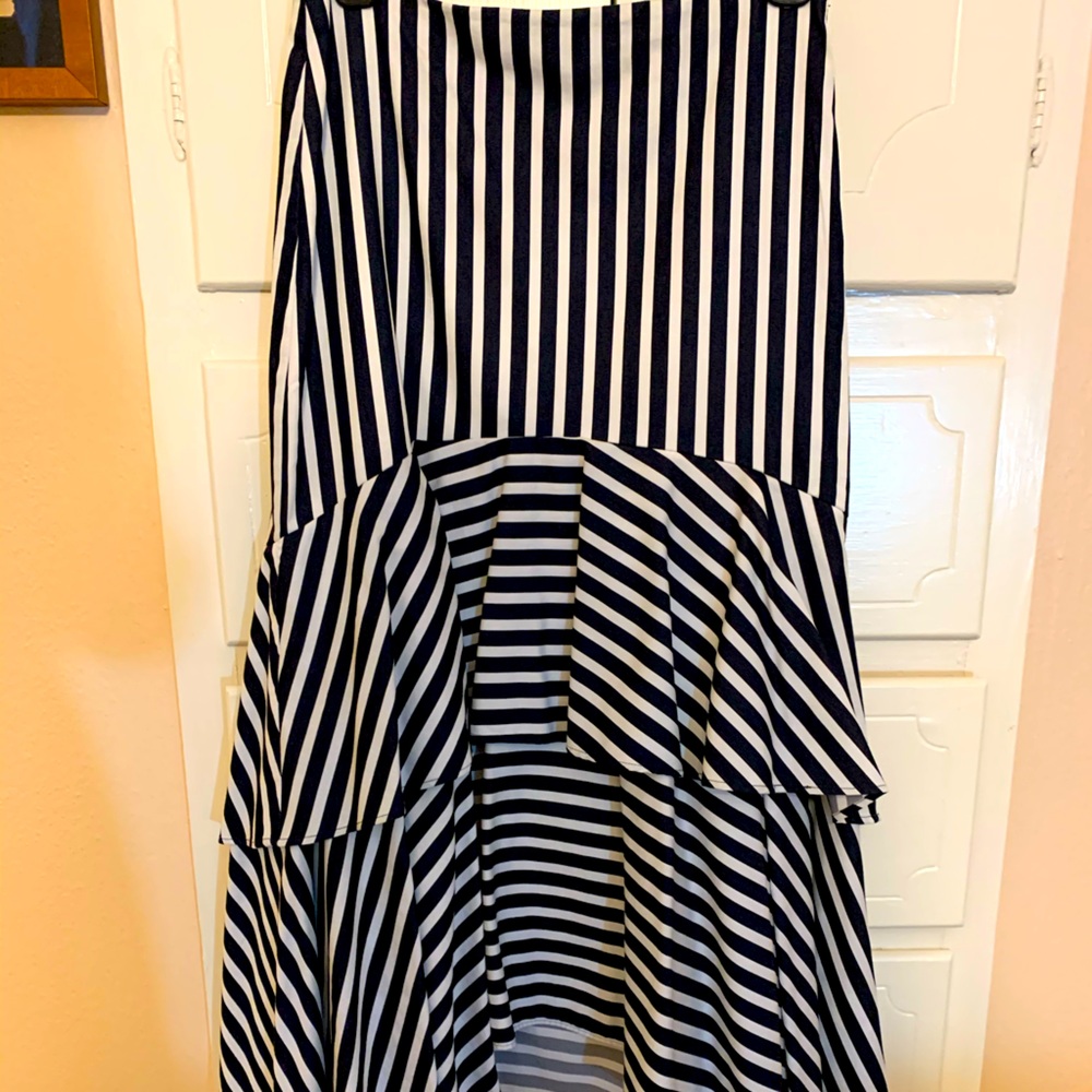 Banana Republic High Low Ruffle Skirt